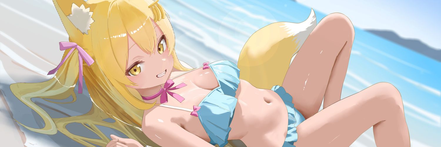 不思議ばなな@寄生バナナ系バ美肉お狐Vtuber🍌🦊's banner