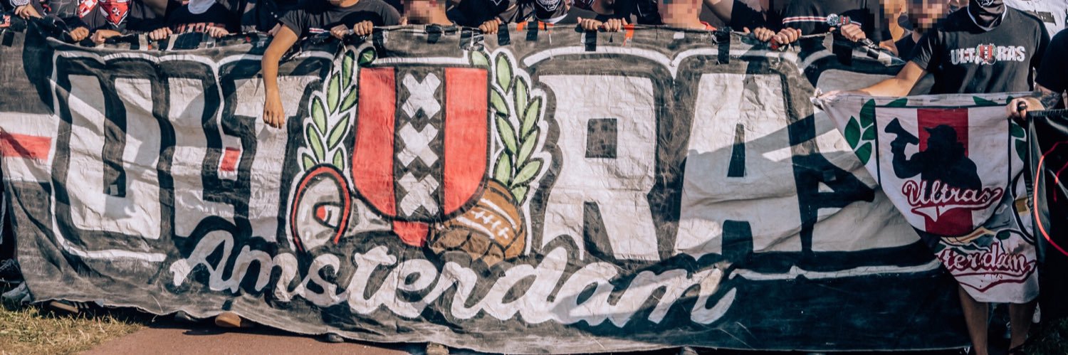Ultras Amsterdam's banner