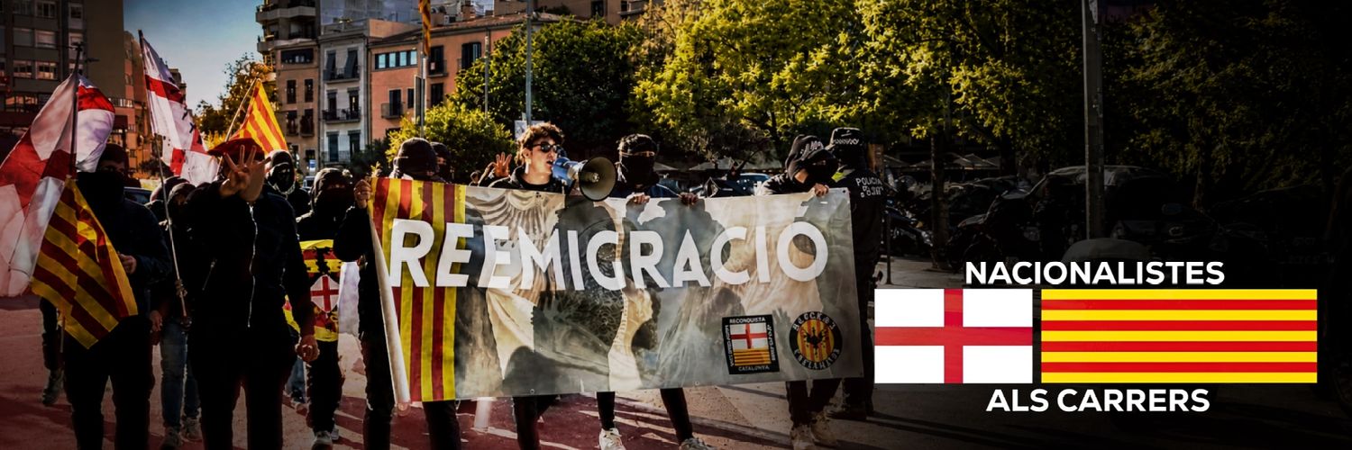 Nacionalistes als Carrers's banner