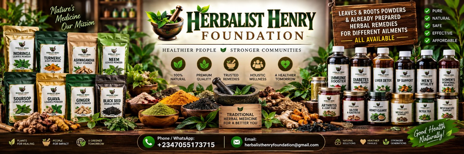 Herbalist Henry Foundation 🌴🌿's banner