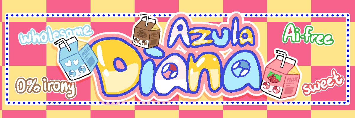 azuladiana • comms OPEN • 🤖⃠'s banner