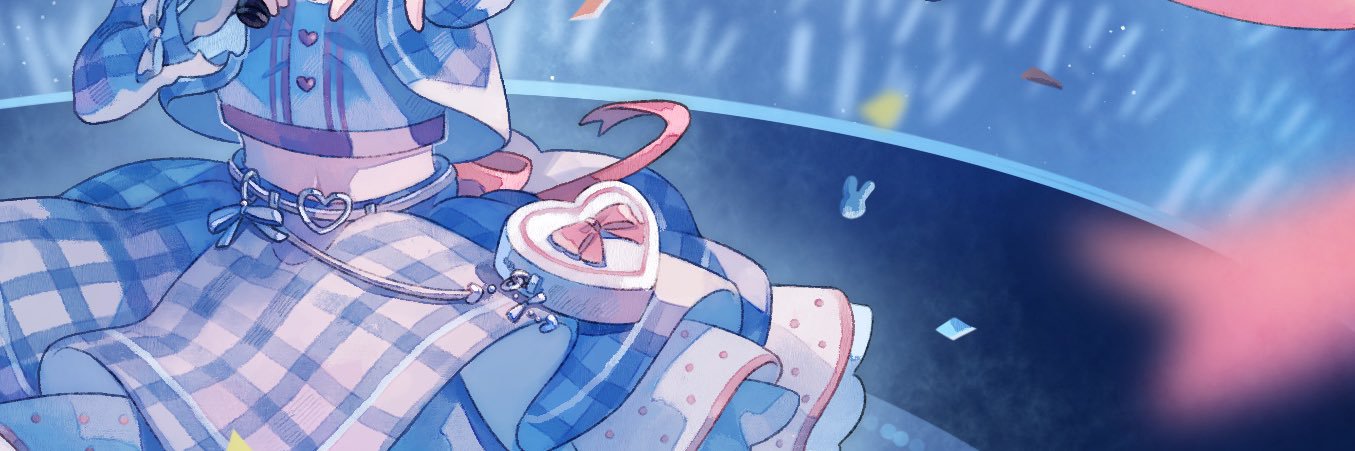 白兎華音🐰🫧🎧@7/20ｱｲﾄﾞﾙ🎤🔥's banner