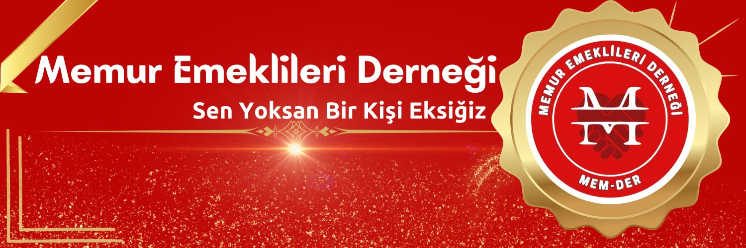 Memur Emeklileri Dernegi's banner