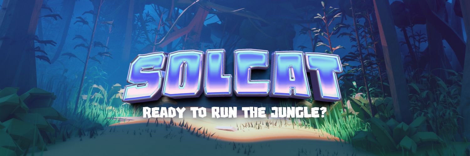 $SOLCAT MEMECOIN's banner