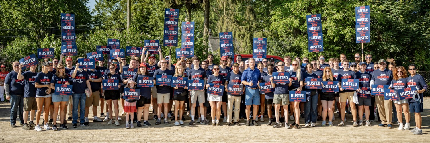 Team Husted's banner