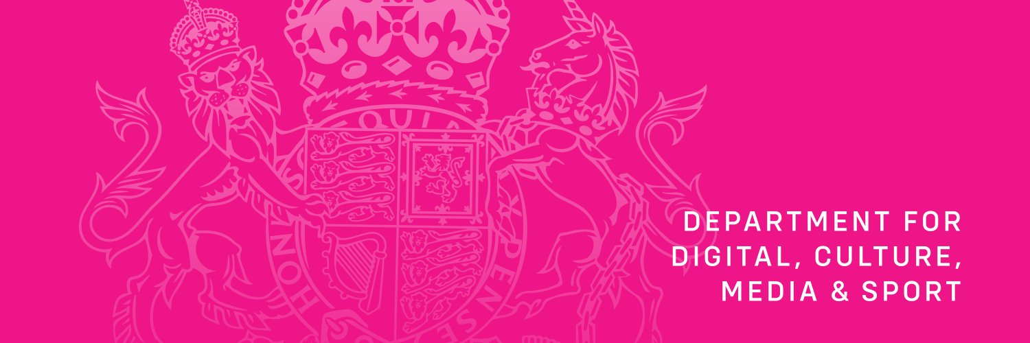 Department for Digital, Culture, Media and Sport's banner