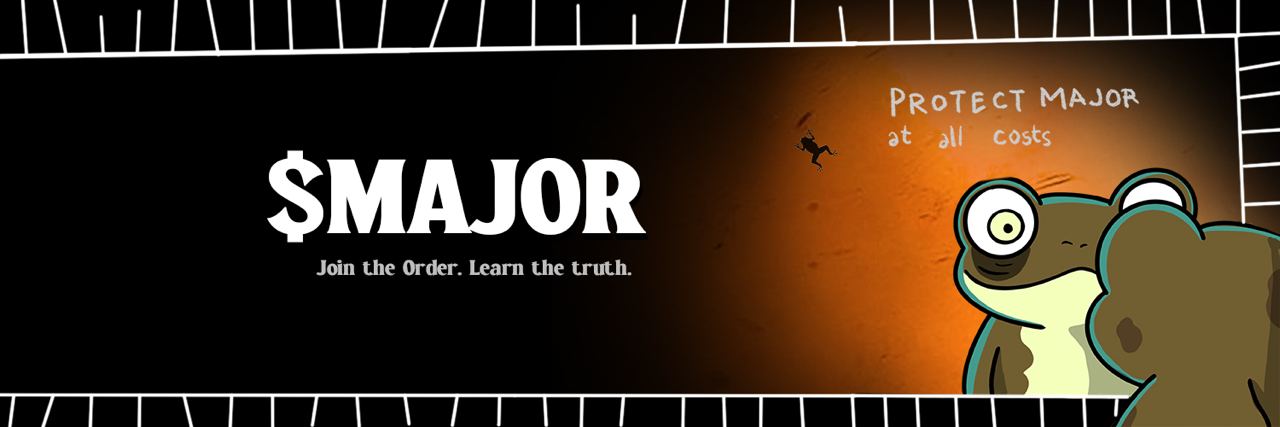 Major Frog's banner