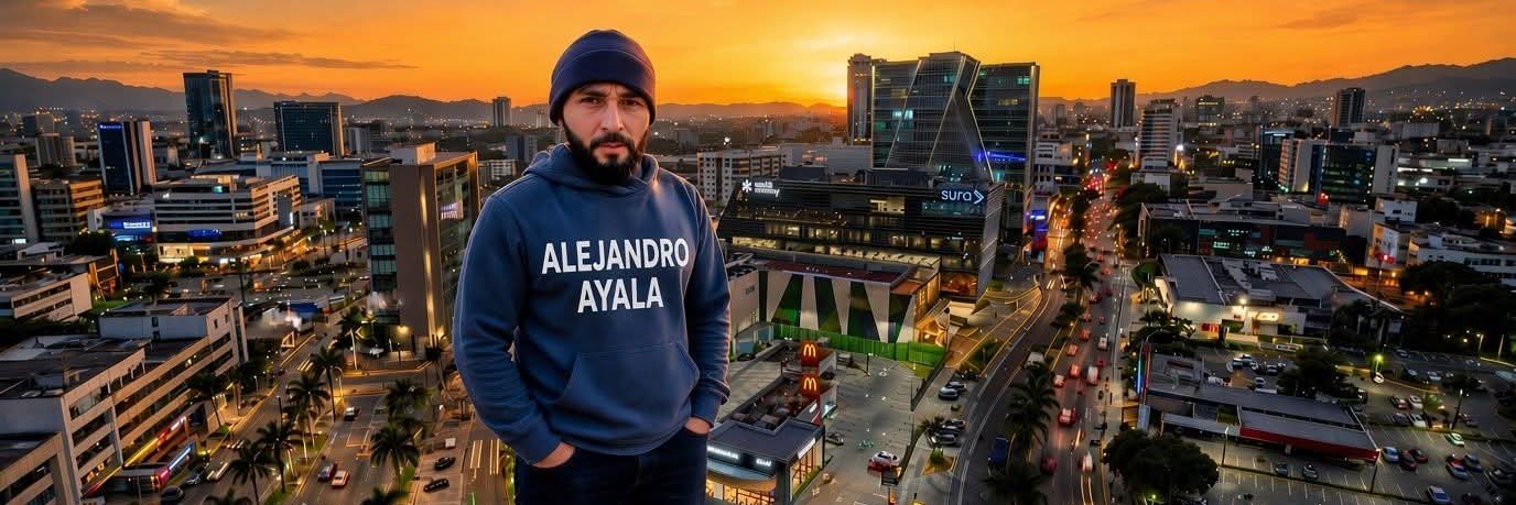Alejandro Ayala's banner
