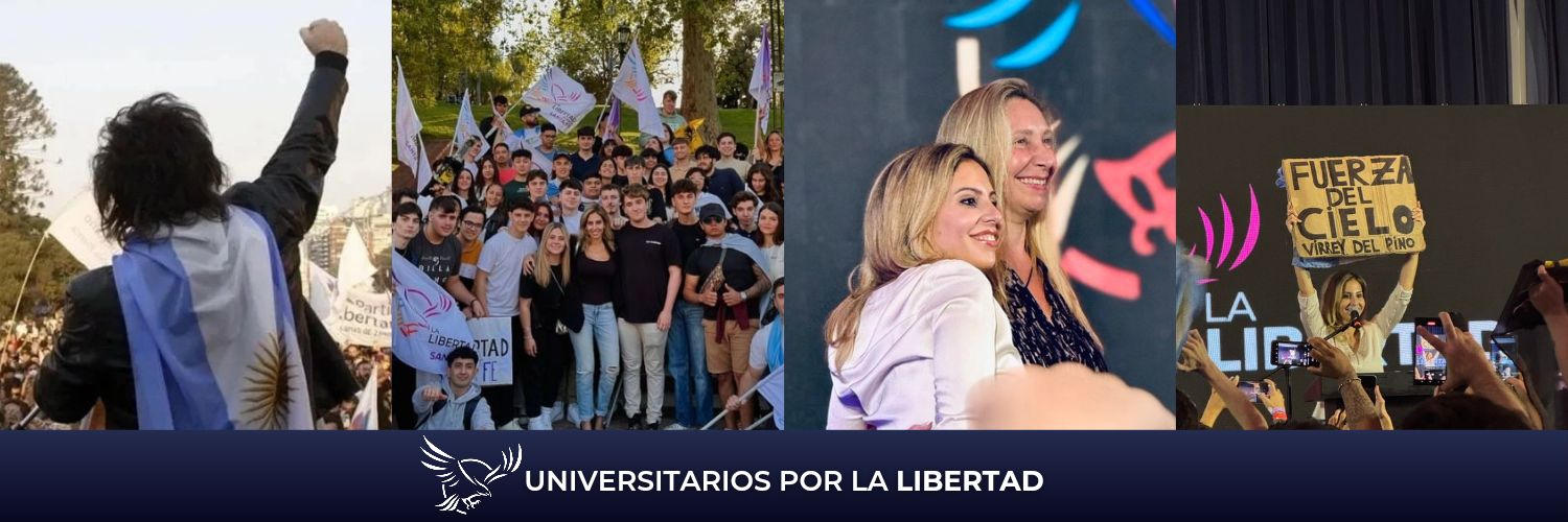 Universitarios Por La Libertad's banner