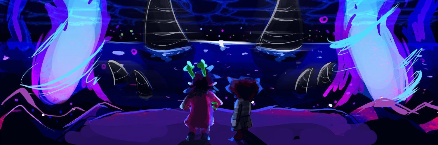 Vision Crew's DELTARUNE's banner