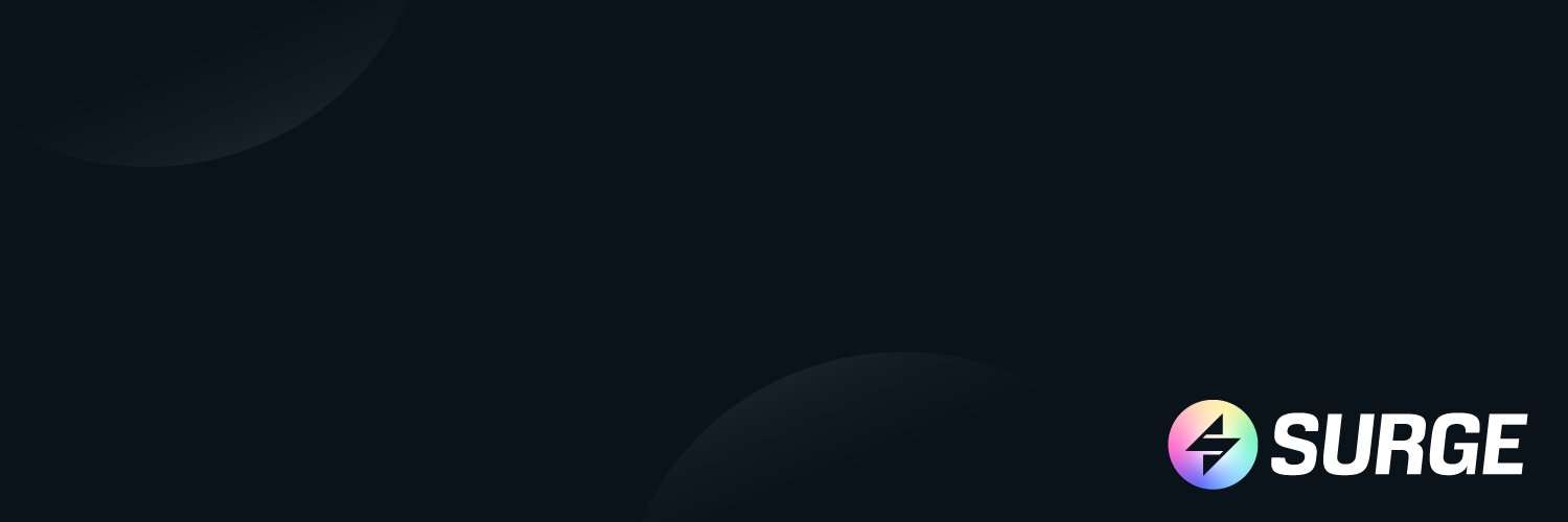 Surge's banner