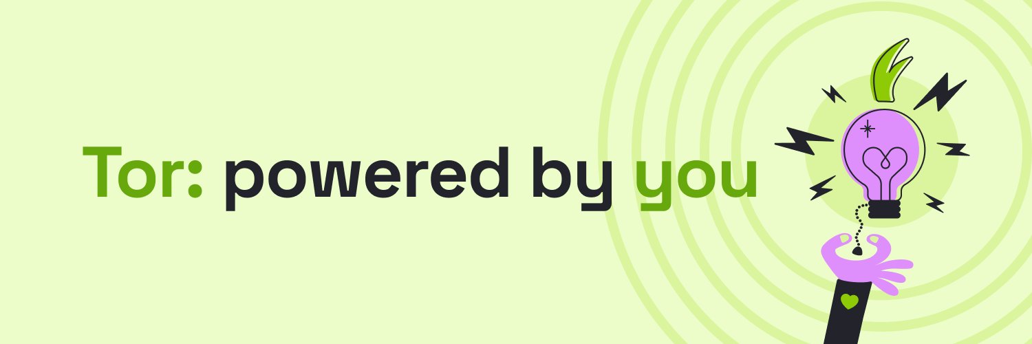 The Tor Project's banner