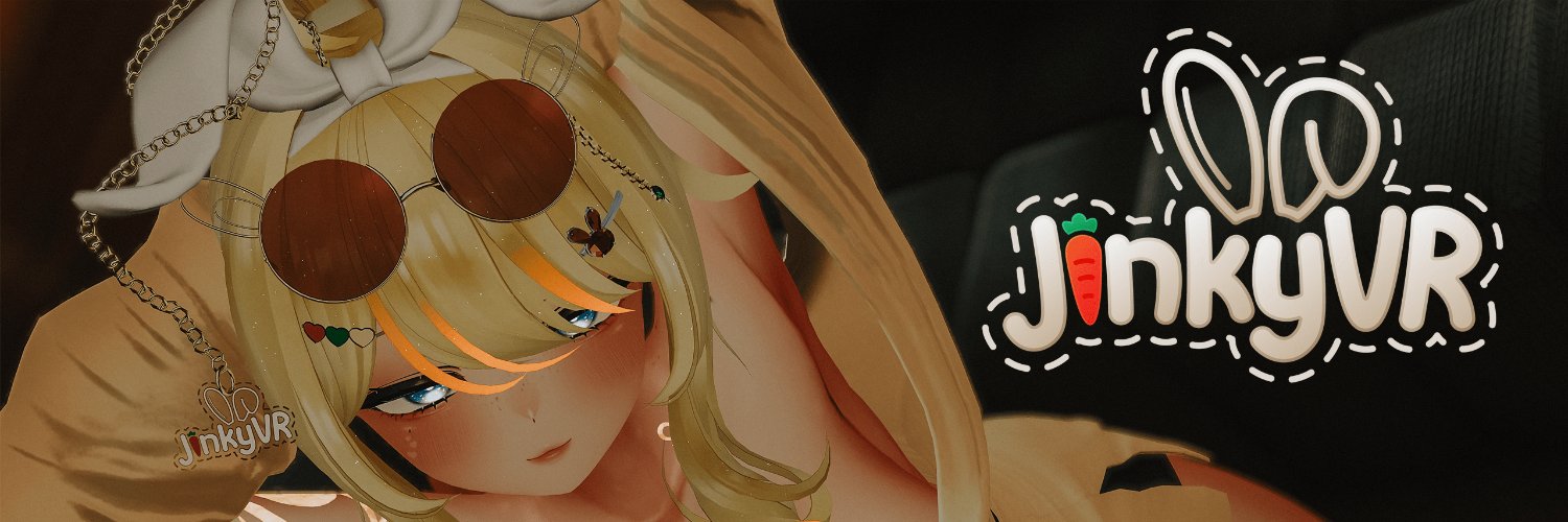 🐇Jinky🥕 || Blonde Bimbo Bunny Vtuber's banner