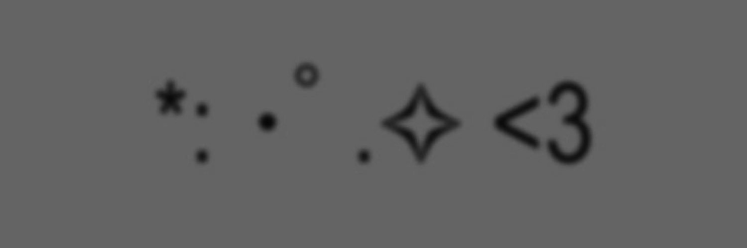 ♡'s banner