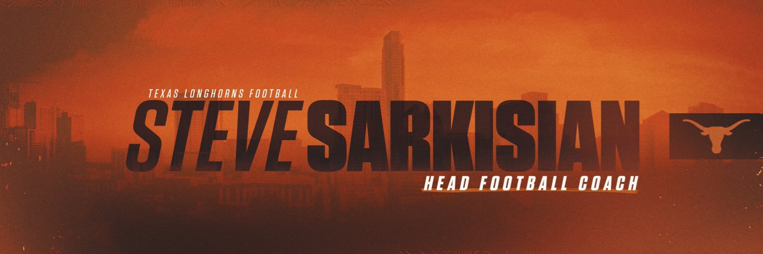 Steve Sarkisian's banner