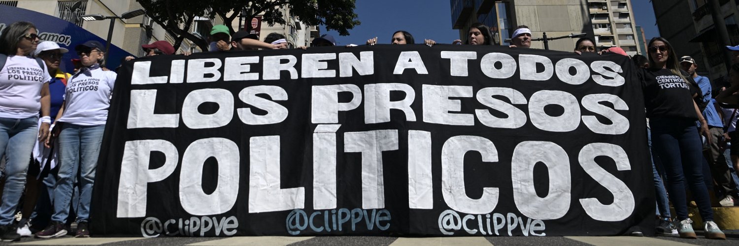 Comité por la Libertad de los Presos Políticos's banner