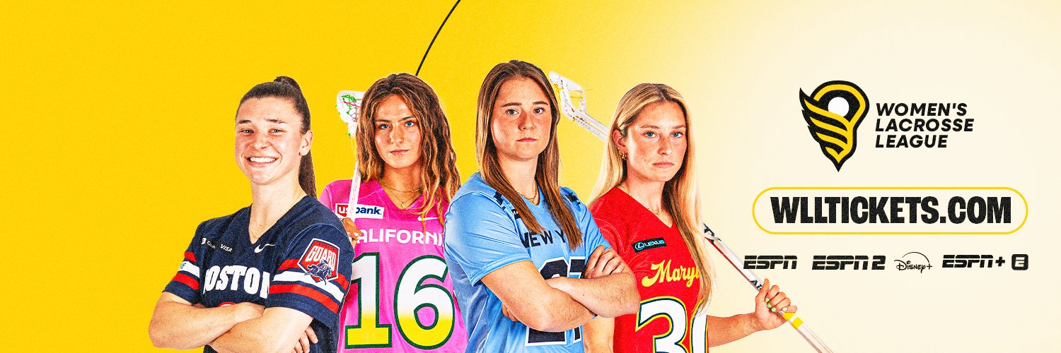 Women's Lacrosse League's banner