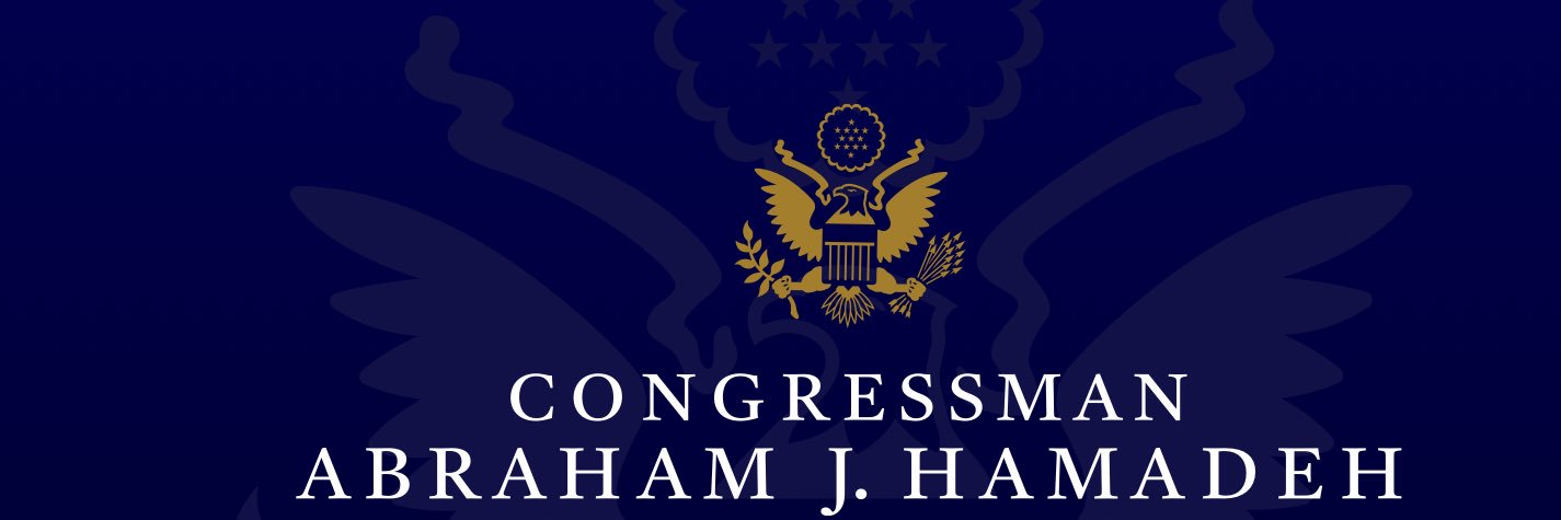 Office of Congressman Abe Hamadeh's banner