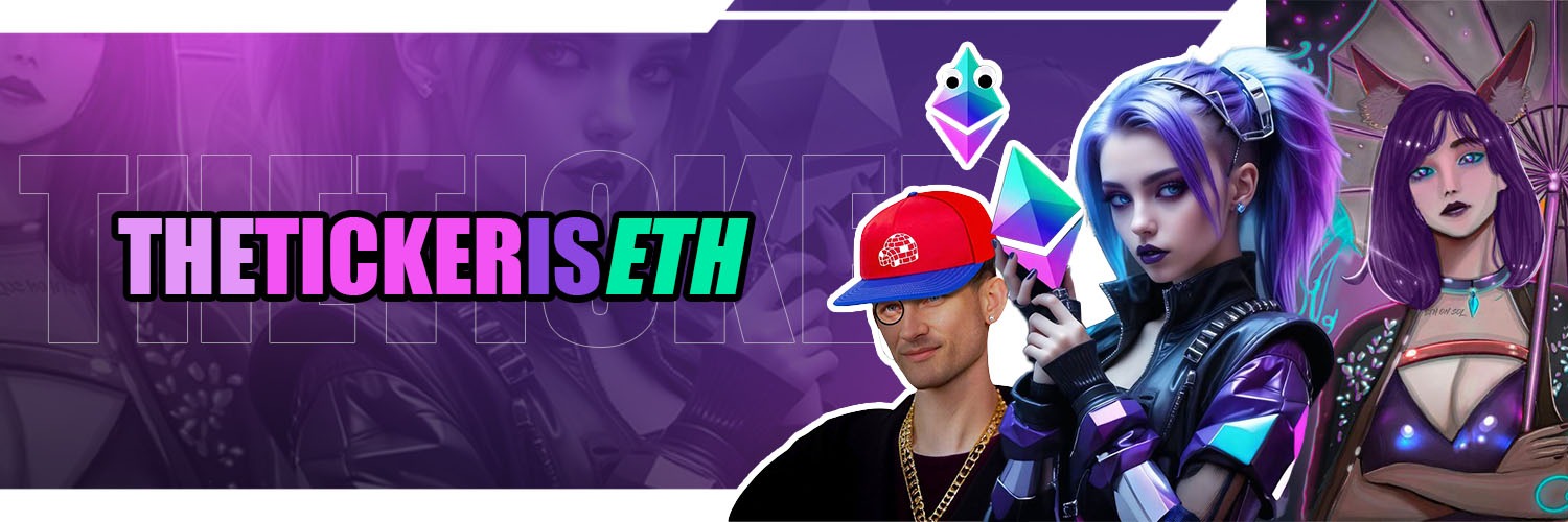 The Ticker is ETH's banner