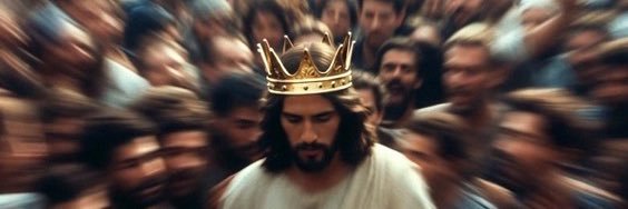 JESUS IS KING's banner