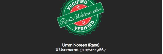 Rana Noreen 🇵🇸🍉's banner