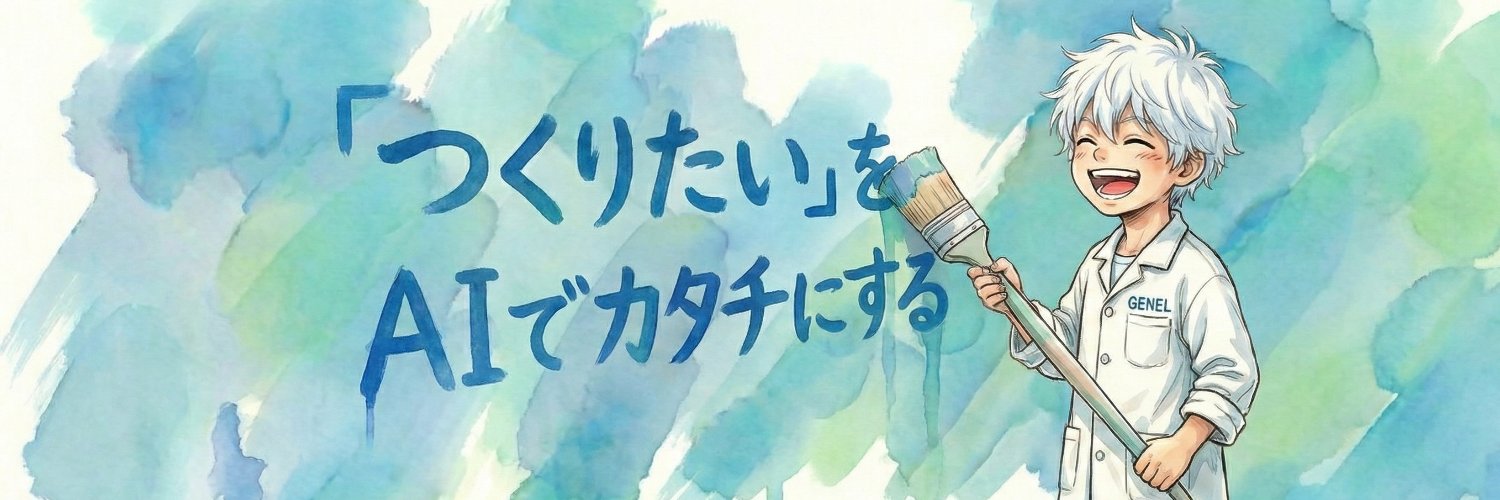 GENEL | AIを用いた動画制作's banner