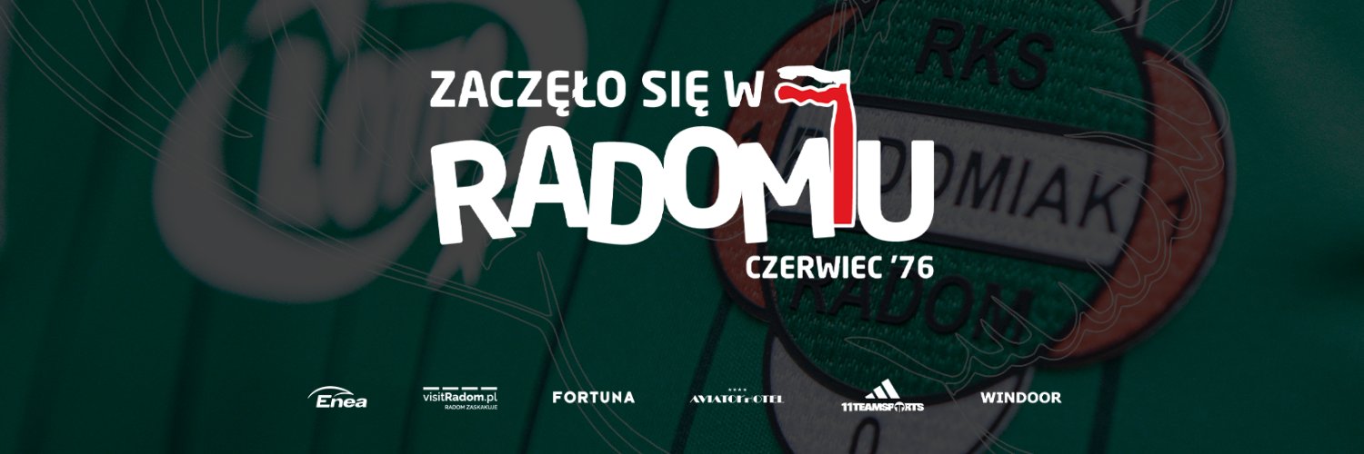 Radomiak Radom's banner