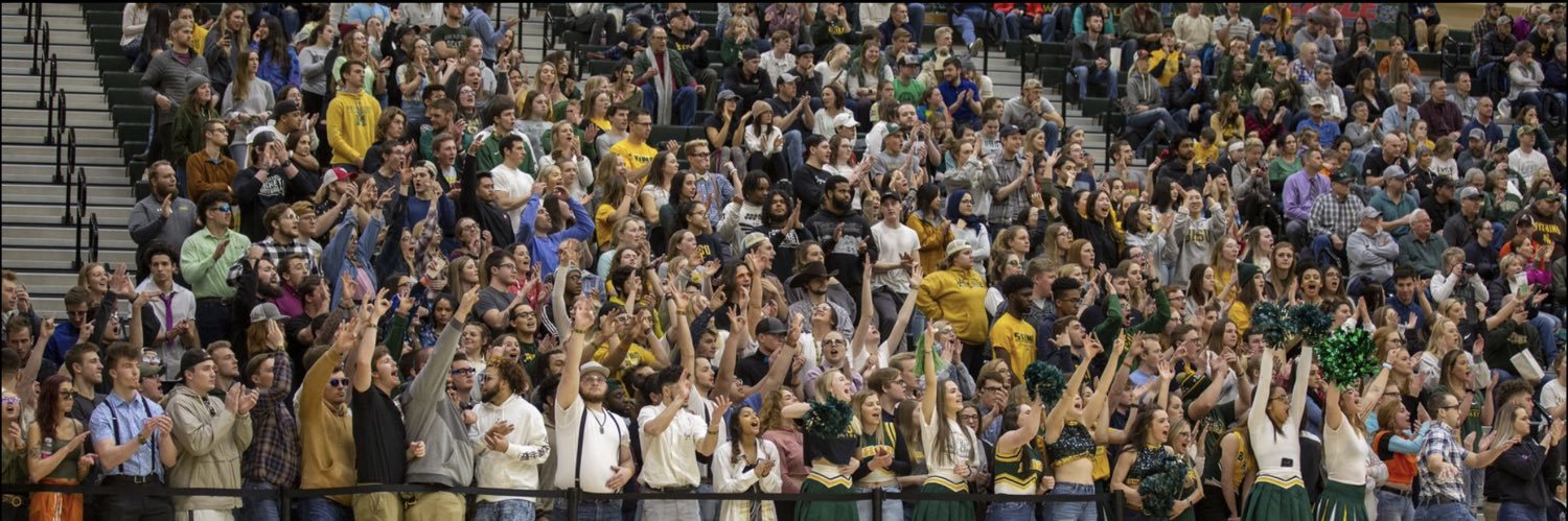 Black Hills State MBB's banner