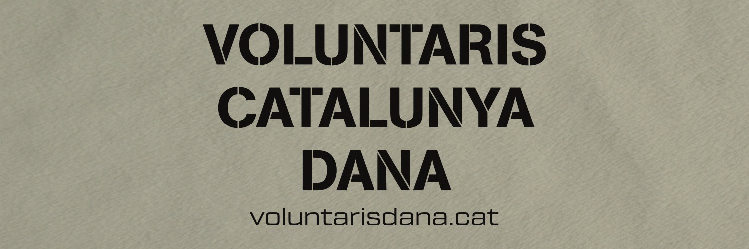 Voluntaris Catalunya DANA's banner