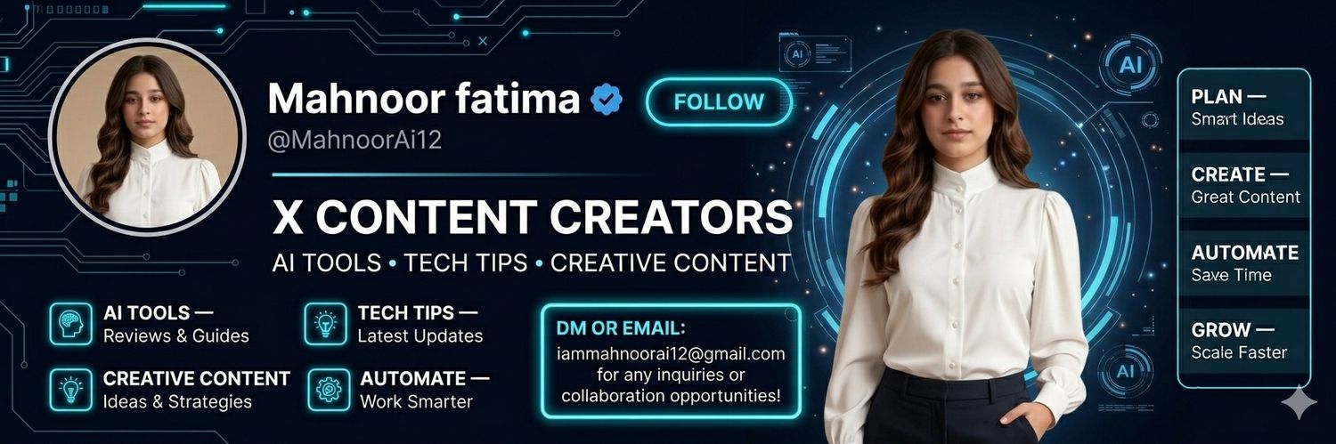 Mahnoor Fatima's banner