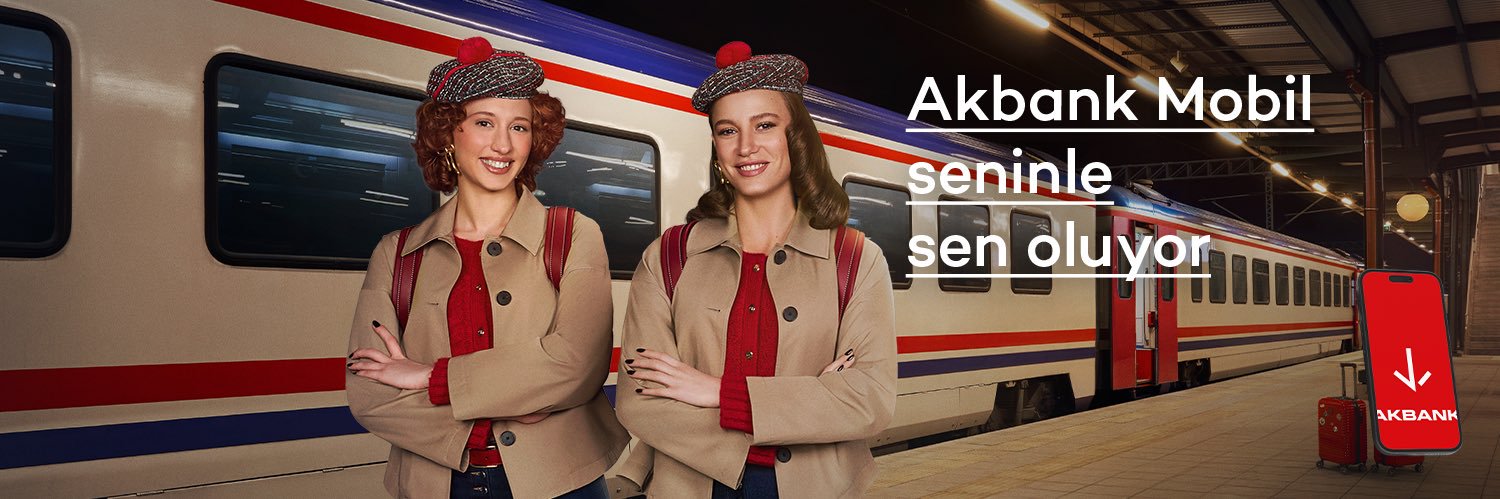 Akbank's banner