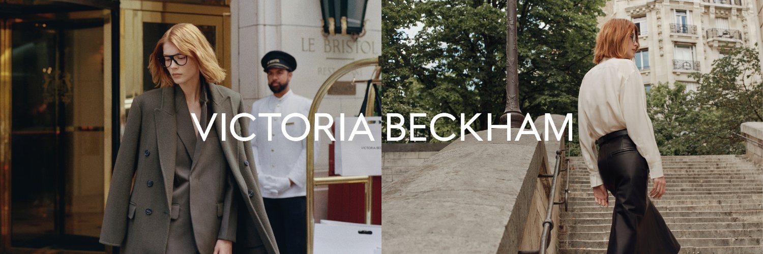 Victoria Beckham's banner