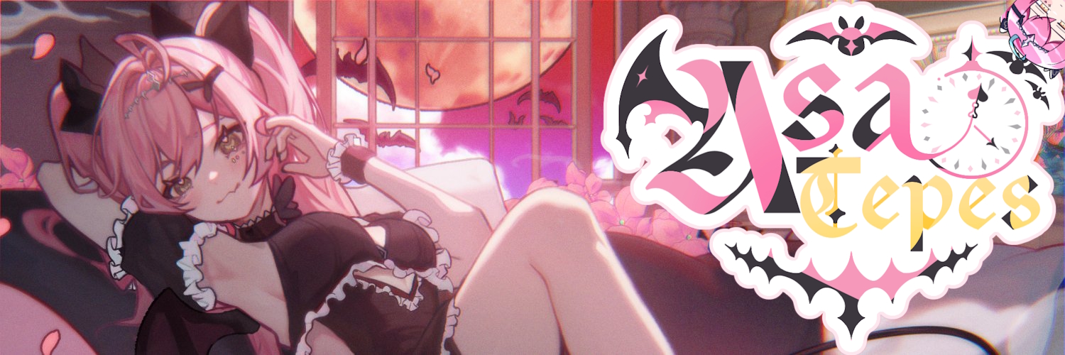 Asa 🩷🦇【VAMPIRE VTUBER】's banner