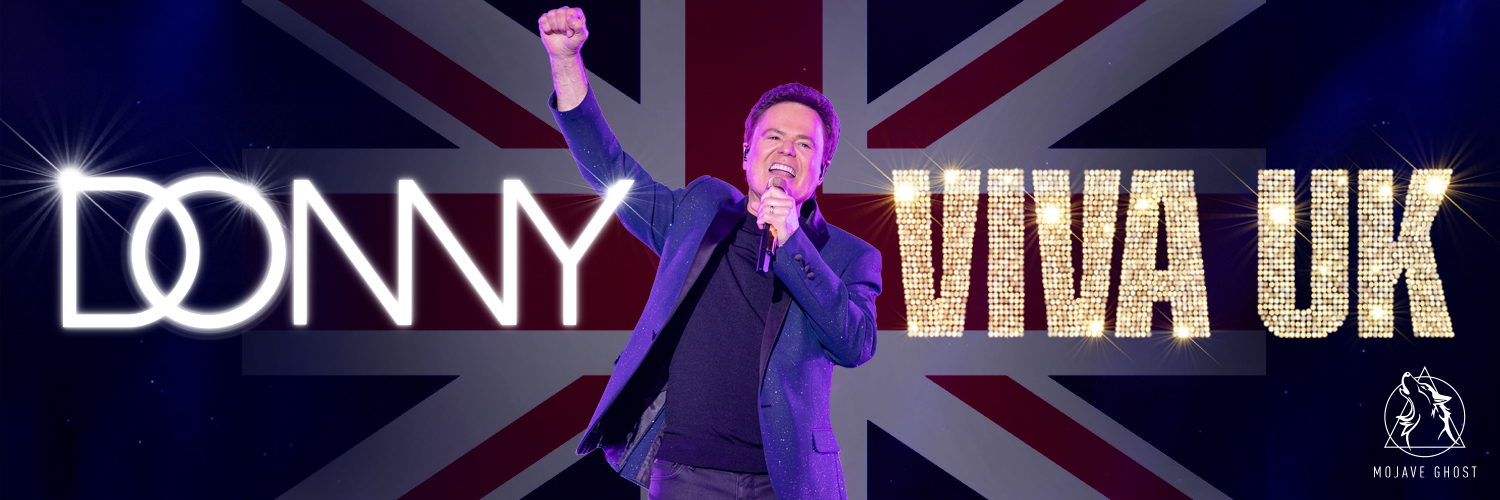 Donny Osmond's banner