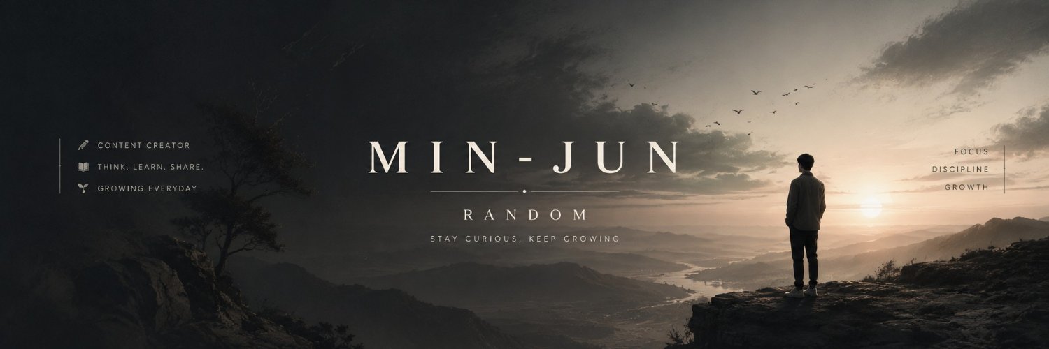Min-jun's banner