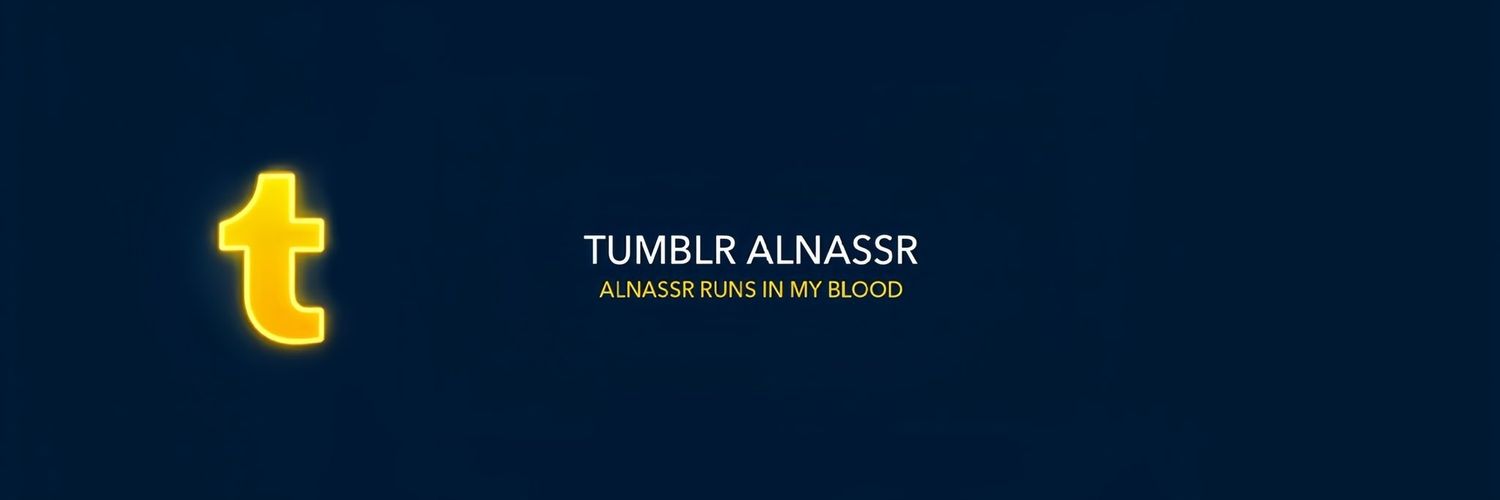 ALNASSR TUMBLR's banner