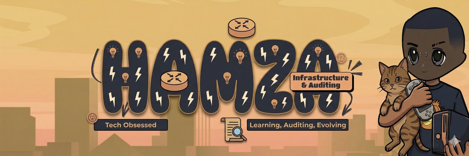 𝐇𝐚𝐦𝐳𝐚 | Network Engineer (Aspiring)'s banner