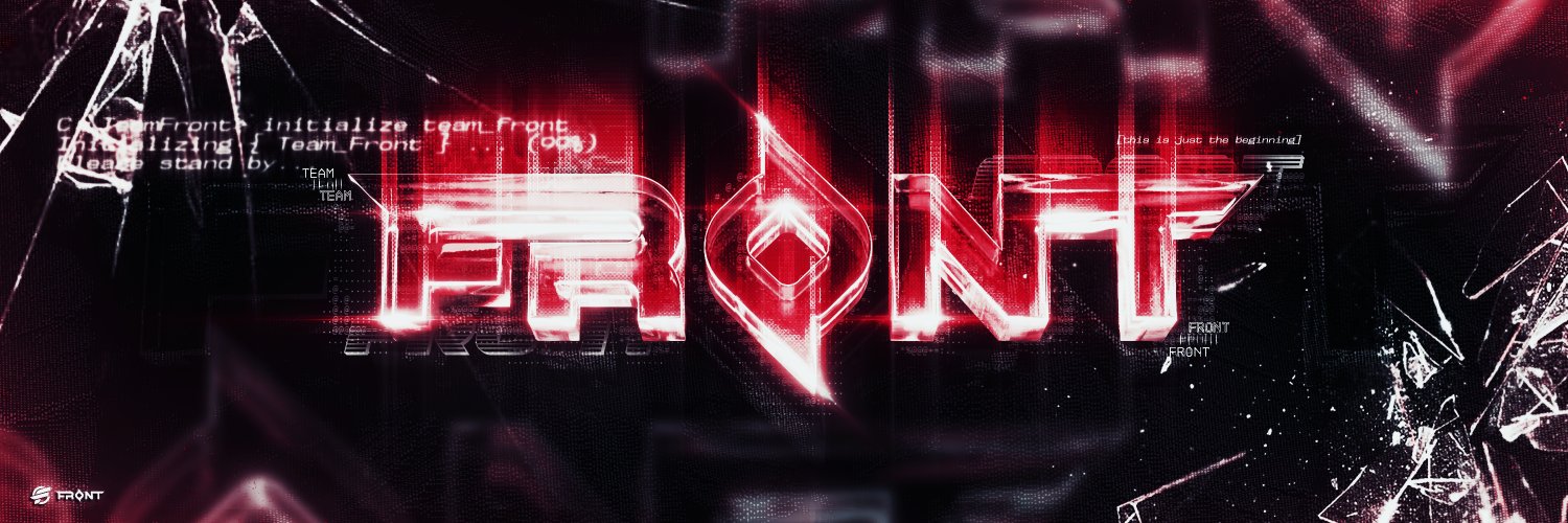 Front's banner