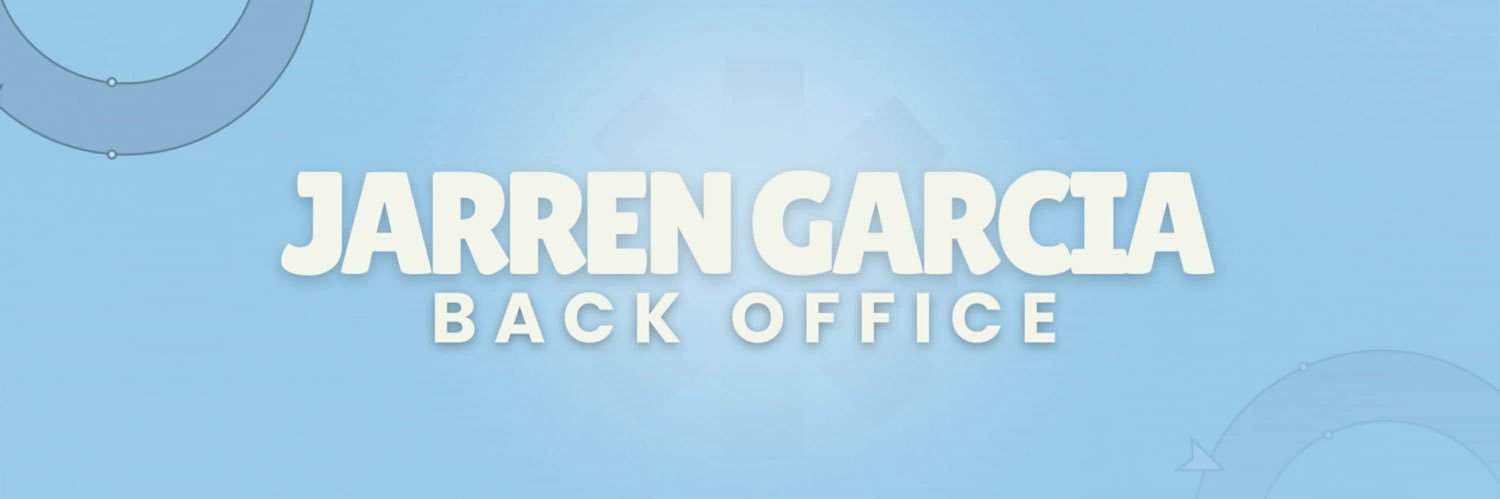 JARREN GARCIA BACKOFFICE's banner