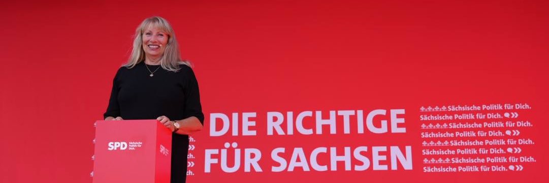 Petra Köpping's banner