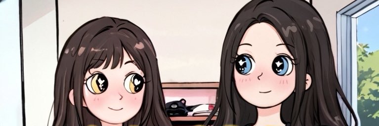 Audrey and Sadie's banner