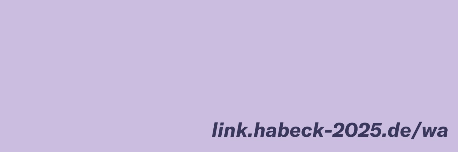 Habeck 2025's banner
