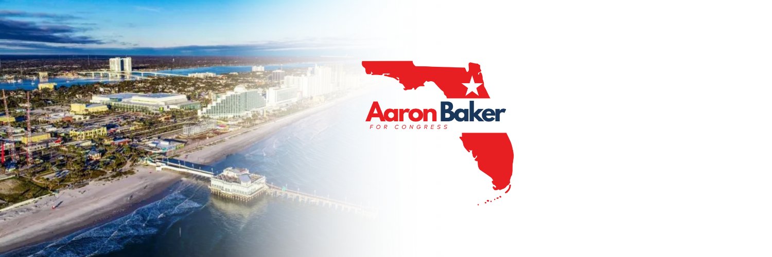 Aaron Baker for Congress (FL-6)'s banner