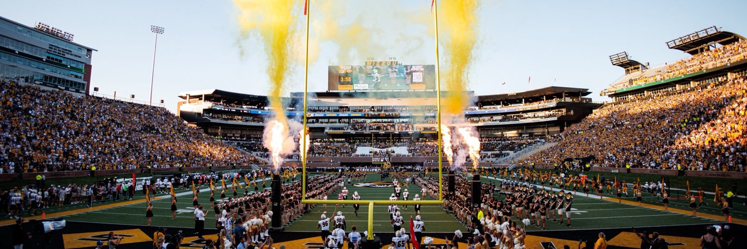 Mizzou Football's banner
