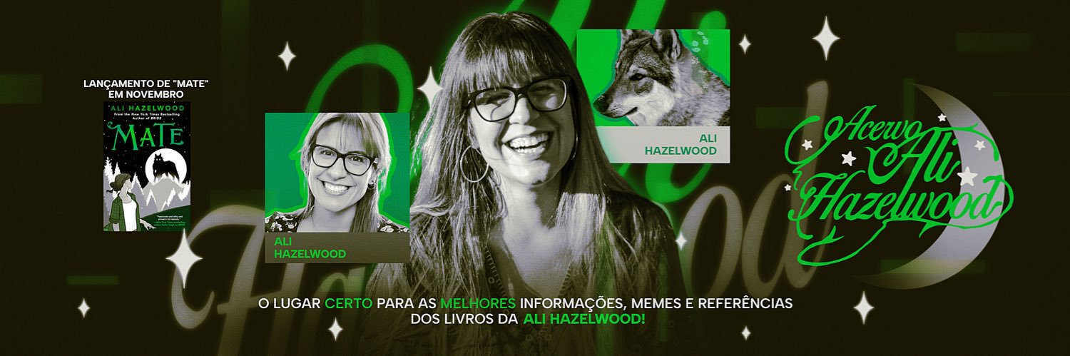Acervo Ali Hazelwood🐺's banner
