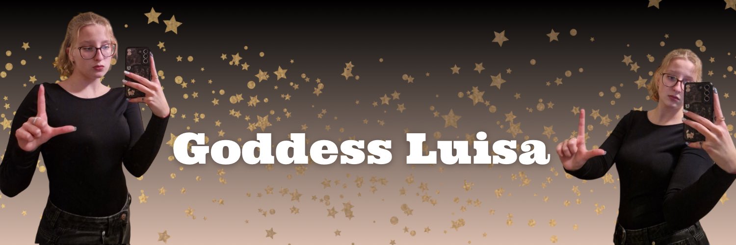 Goddess Luisa 🌸's banner