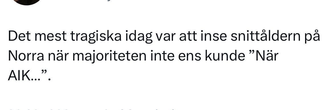 AIK Läktarnostalgi's banner