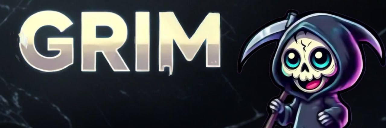 GRIM's banner