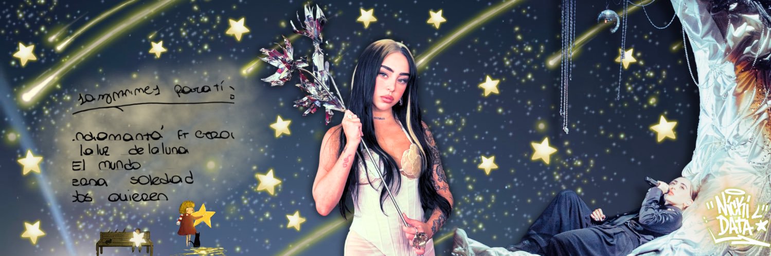 Nicki data's banner