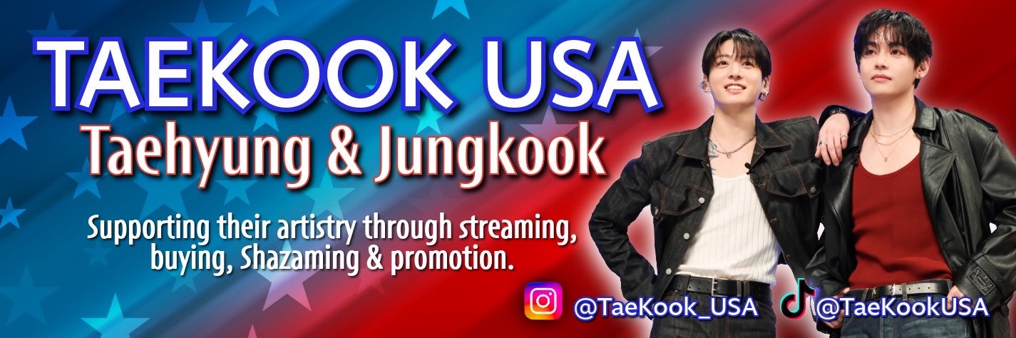 TaeKook USA 🇺🇸 #김태형 #정국's banner